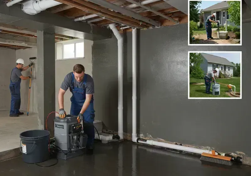 Basement Waterproofing and Flood Prevention process in Georgetown, GA